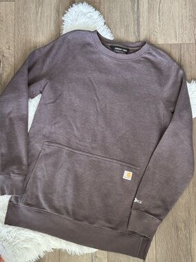 Carhartt Women's Crewneck Sweatshirt Muted Purple
